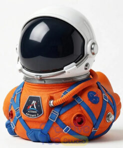 Artemis II Mission Moon Launch Commemorative Astronaut Duck