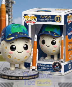 Artemis Ii Mission Nasa Zero G Indicator Moon Mascot Rise Pop Figure Artemis Ii Mission Nasa Zero G Indicator Moon Mascot Rise Pop Figure