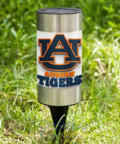 Auburn Tigers Waterproof Solar Garden Light