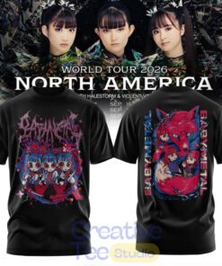 Baby Metal World Tour 2026 T-Shirt Baby Metal World Tour 2026 T-Shirt