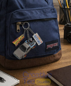 Back to the Future Keychain