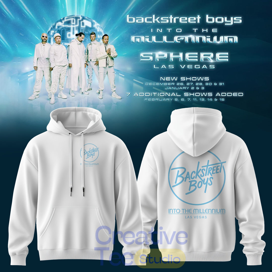 Backstreet Boys: Into The Millennium – Live in Sphere Special Hoodie Backstreet Boys: Into The Millennium – Live in Sphere Special Hoodie