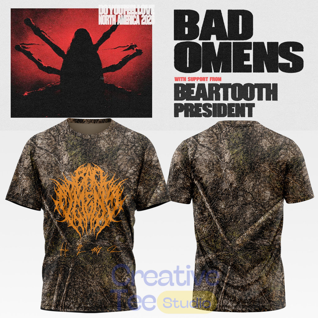 Bad Omens Do You Feel Love Tour Special T-Shirt Bad Omens Do You Feel Love Tour Special T-Shirt