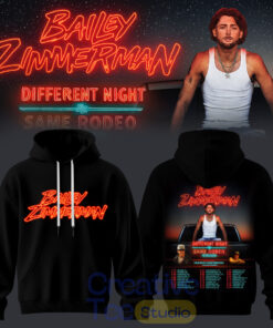 Bailey Zimmerman: Different Night Same Rodeo Tour 2026 Special Hoodie
