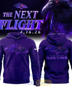 Baltimore Ravens In The Flight 2026 Special Hoodie