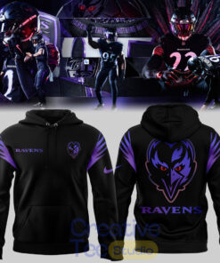 Baltimore Ravens The King Clothed In Darkness Special Hoodie