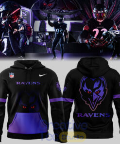 Baltimore Ravens The King Clothed In Darkness Special Hoodie