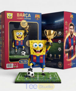 Barcelona Spongebob Legacy Edition Lionel Messi Pop Figure