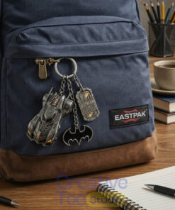 Batman & Batmobile Keychain