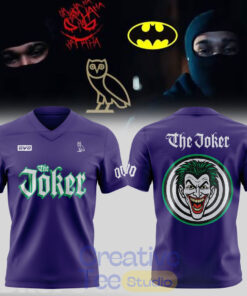 Batman x The Joker OVO Special Football Jersey