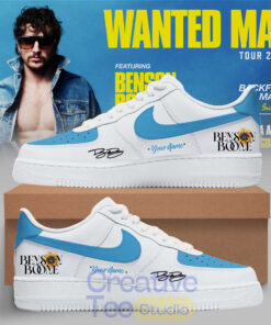 Benson Boone: Wanted Man Tour 2026 AF1 Shoes