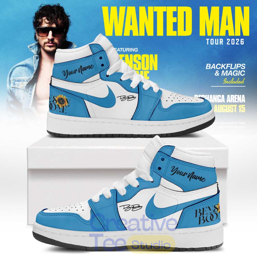 Benson Boone: Wanted Man Tour 2026 AJ1 Shoes Benson Boone: Wanted Man Tour 2026 AJ1 Shoes
