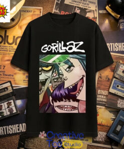 Billie Eilish Gorillaz Band T-Shirt