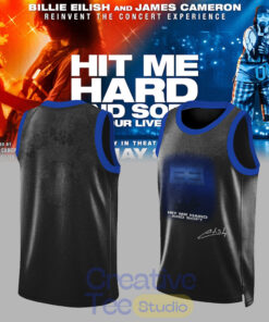 Billie Eilish Hit Me Hard and Soft The Tour 2026 Basketball Jersey