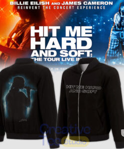 Billie Eilish Hit Me Hard and Soft The Tour 2026 Bomber Jacket