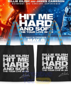 Billie Eilish Hit Me Hard and Soft The Tour 2026 Tote Bag