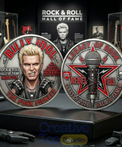 Billy Idol 2026 Rock & Roll Hall of Fame Commemorative Coin