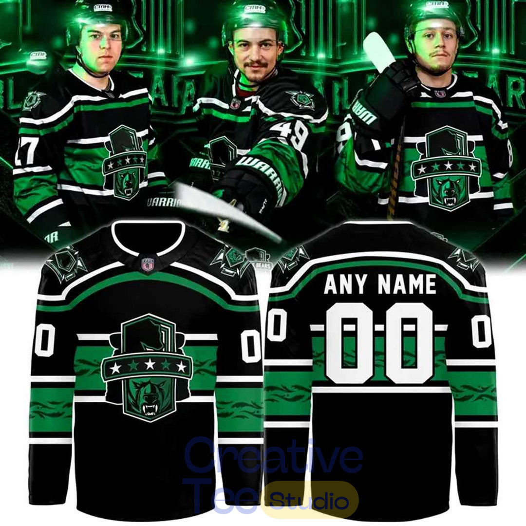 Binghamton Black Bears 5th Anniversary Hockey Jersey Binghamton Black Bears 5th Anniversary Hockey Jersey
