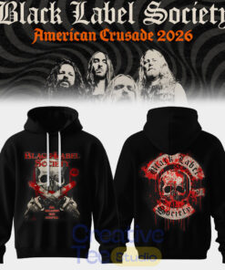 Black Label Society American Crusade Tour 2026 Hoodie