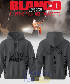 Blanco Nei Palazzetti Tour Edition Grey Tee Hoodie