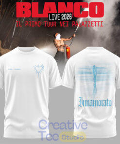 Blanco Nei Palazzetti Tour Edition White Tee Hoodie