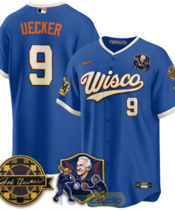 Bob Uecker 54 SSs for Milwaukee Brewers Custom Baseball Jersey