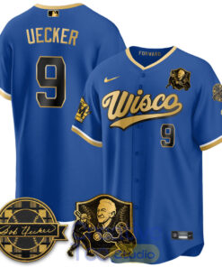 Bob Uecker 54 SSs for Milwaukee Brewers Custom Baseball Jersey