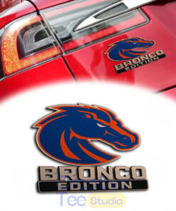 Boise State Broncos Custom Car Name Badge