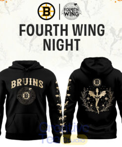 Boston Bruins Fourth Wings Night Limited Edition Hoodie