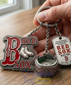 Boston Red Sox 125th Anniversary Keychain