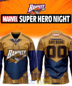 Buffalo Bandits Superhero Night 2026 Custom Hockey Jersey