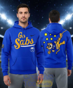 Buffalo Sabres Blue & Gold “Go Sabs” Hoodie