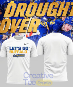 Buffalo Sabres Playoff Pursuit “Drought Over” T-Shirt