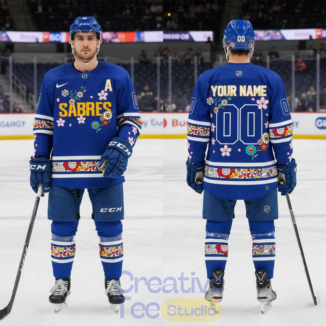 Buffalo Sabres x Takashi Murakami Hockey Jersey Buffalo Sabres x Takashi Murakami Hockey Jersey