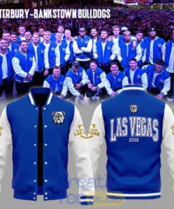 Canterbury-Bankstown Bulldogs NRL Las Vegas 2026 Baseball Jacket