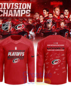 Carolina Hurricanes 2026 Metropolitan Division Champions Hockey Jersey
