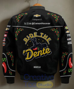 Carson Hocevar Chili’s “Ride The ‘Dente” NASCAR Special Bomber Jacket