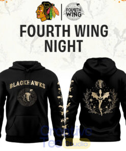 Chicago Blackhawks Fourth Wings Night Limited Edition Hoodie Chicago Blackhawks Fourth Wings Night Limited Edition Hoodie
