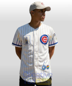 Chicago Cubs Pride Rainbow Pylons Boystown Baseball Jersey 2026
