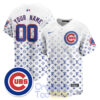 Chicago Cubs x LV Luxury Custom Baseball Jersey 2.jpg