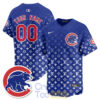Chicago Cubs x LV Luxury Custom Baseball Jersey 5.jpg