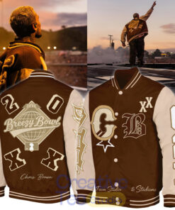 Chris Brown Breezy Bowl XX Special Bomber Jacket