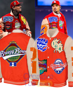 Chris Brown Breezy Bowl XX Special Bomber Jacket