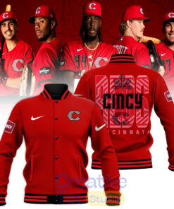 Cincinnati Reds 2026 City Connect Stadium Baseball Jacket
