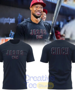 Cincinnati Reds Jesus Won “Cincy” Special Edition T-Shirt