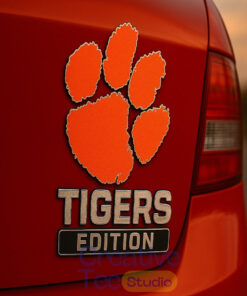 Clemson Tigers Custom Car Name Badge Clemson Tigers Custom Car Name Badge