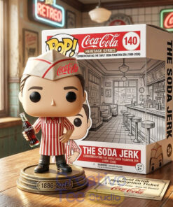 Coca-Cola 140th Anniversary “The Soda Jerk” Commemorative Pop! Figure