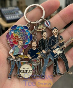 Coldplay “Music of the Spheres” Collector’s Enamel Keychain