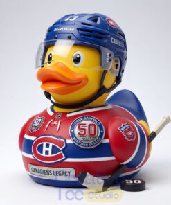 Cole Caufield Montreal Canadiens 50 Goal Commemorative Resin Duck