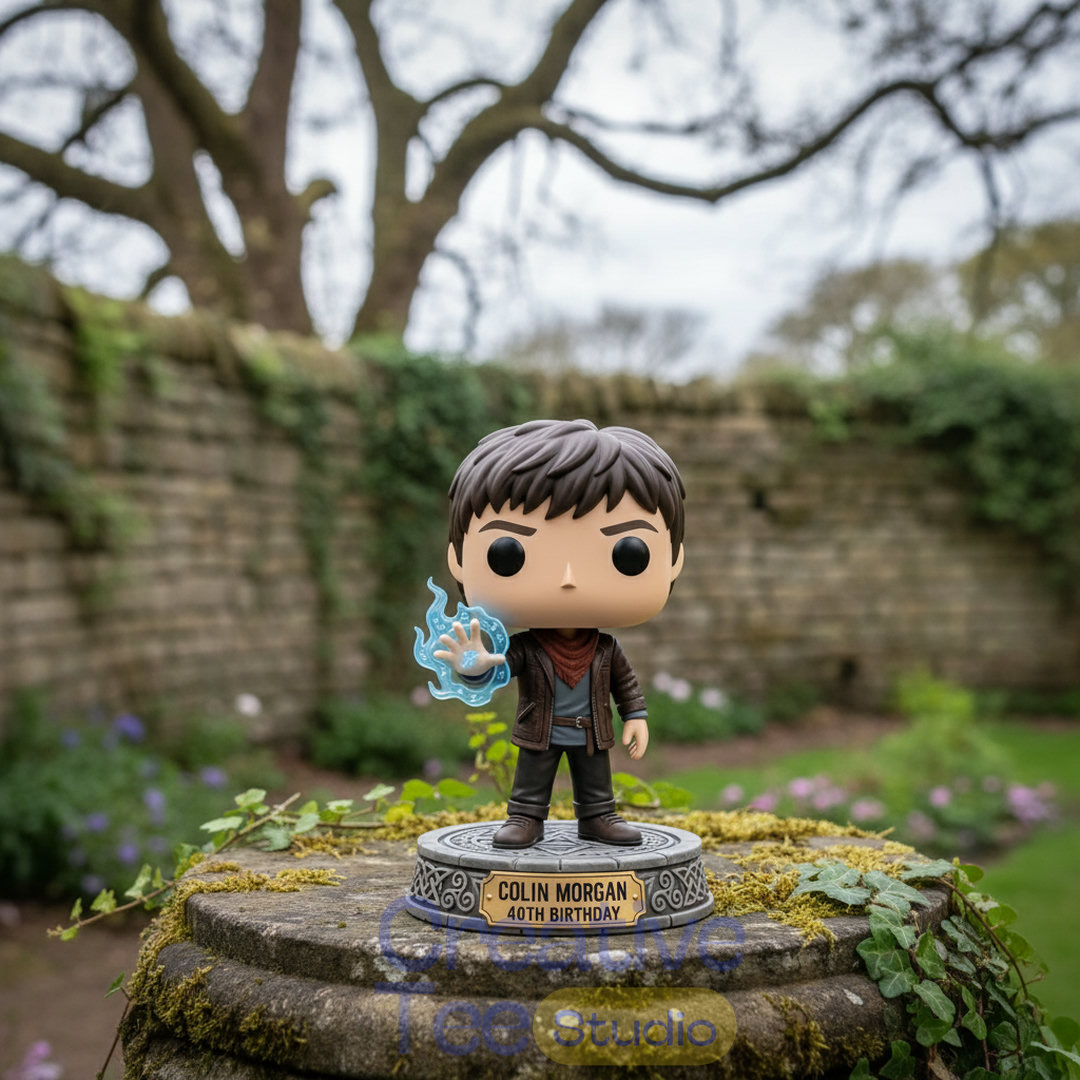 Colin Morgan 40th Birthday Merlin Commemorative POP! Figure Colin Morgan 40th Birthday Merlin Commemorative POP! Figure
